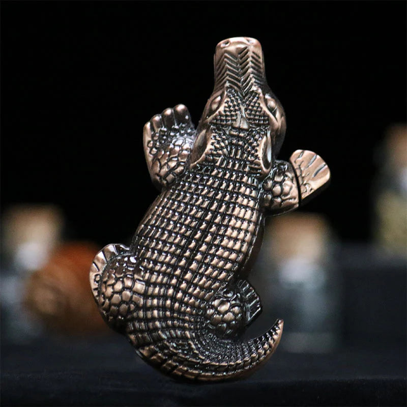 Unique Shape Crocodile Butane Lighter