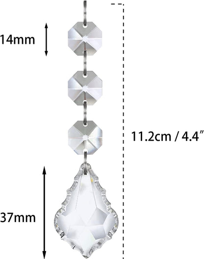 30PCS Maple Leaf Christmas Tree Decorations Ornaments