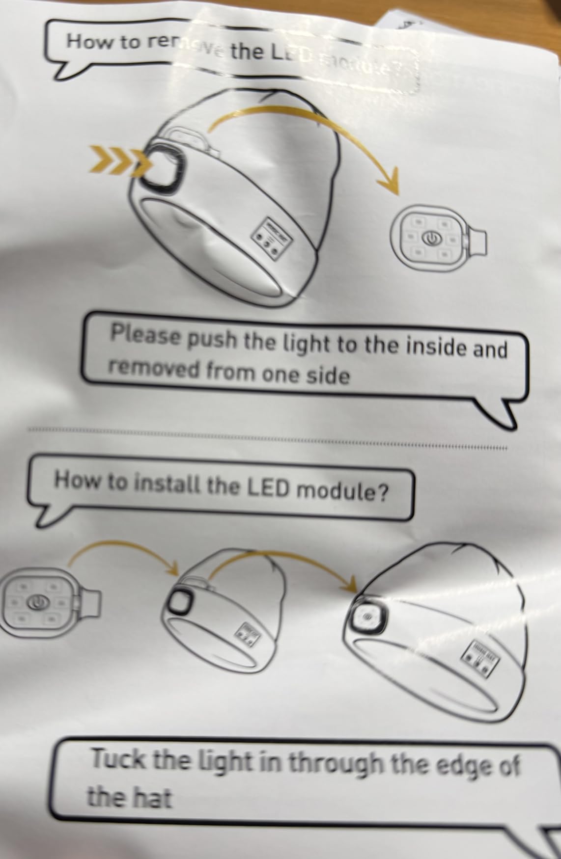 Bluetooth Beanie with Light