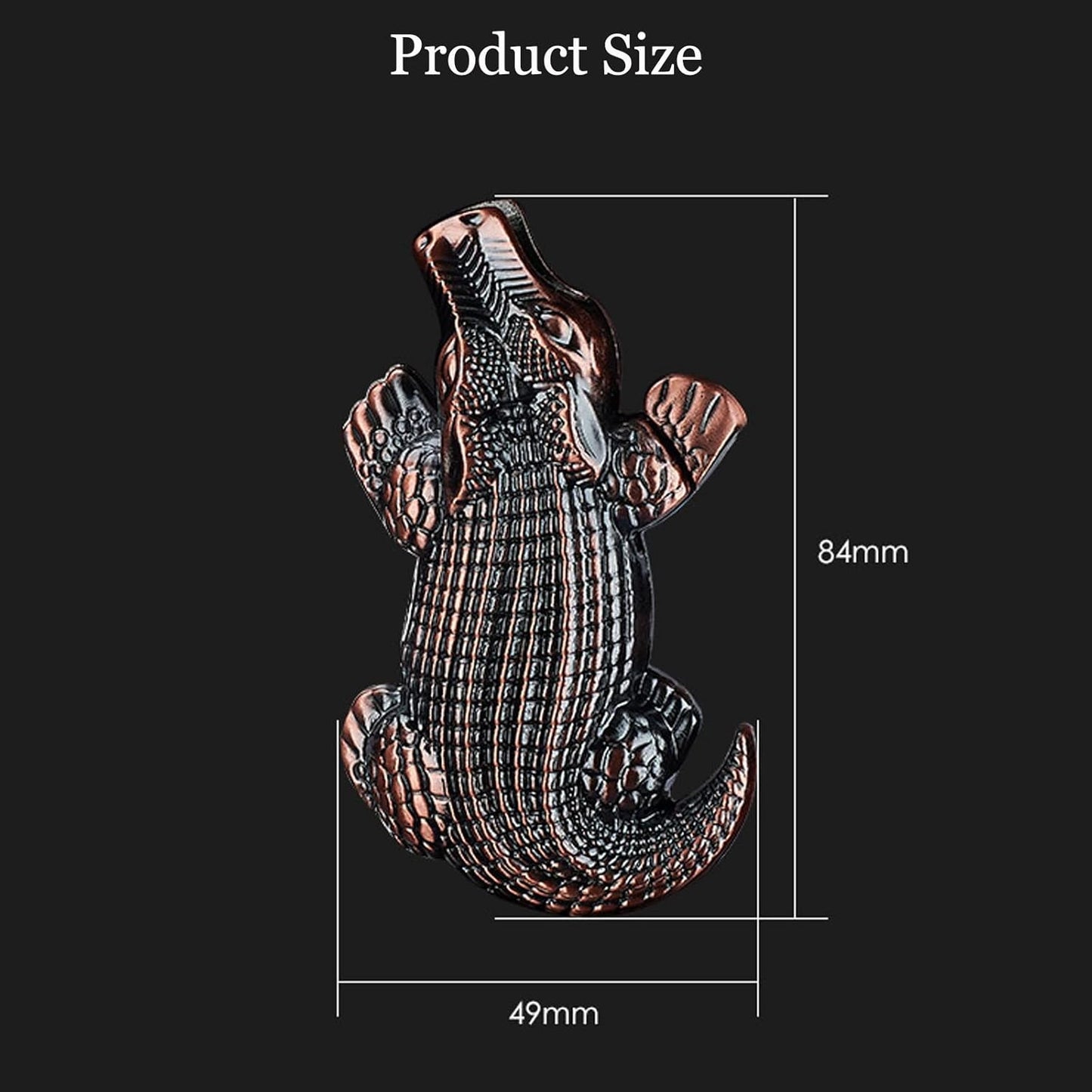 Unique Shape Crocodile Butane Lighter