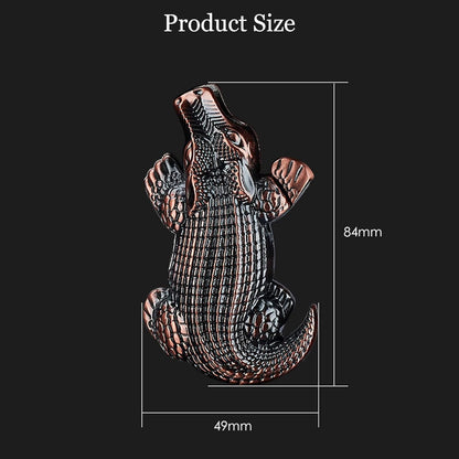 Unique Shape Crocodile Butane Lighter