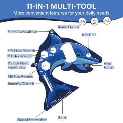 Unique Dolphin Theme Multitool