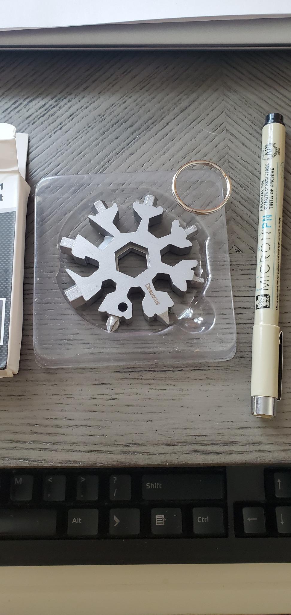 18-in-1 Snowflake Multi Tool