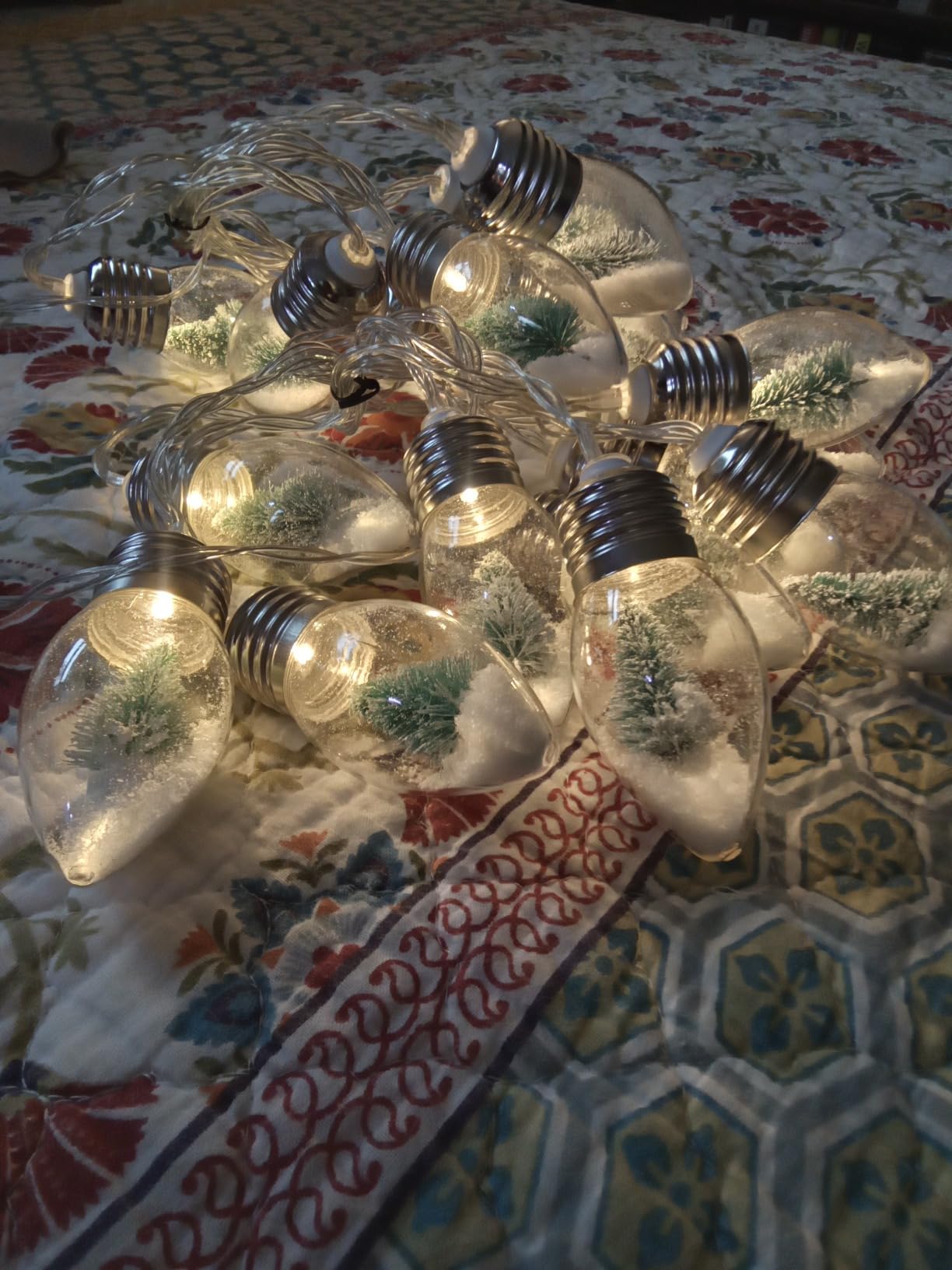 2 Packs Christmas String Lights