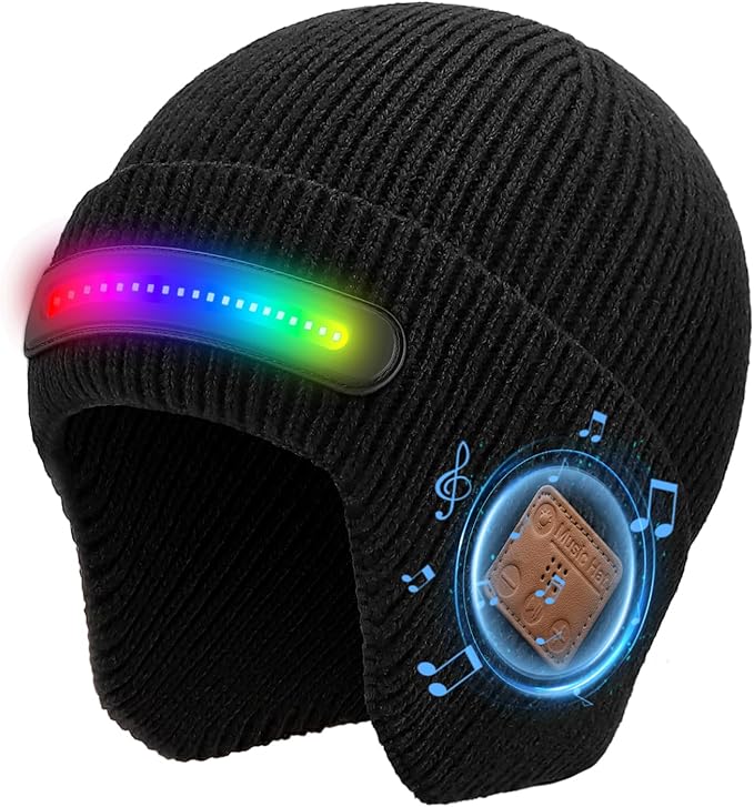 Bluetooth Beanie with Light