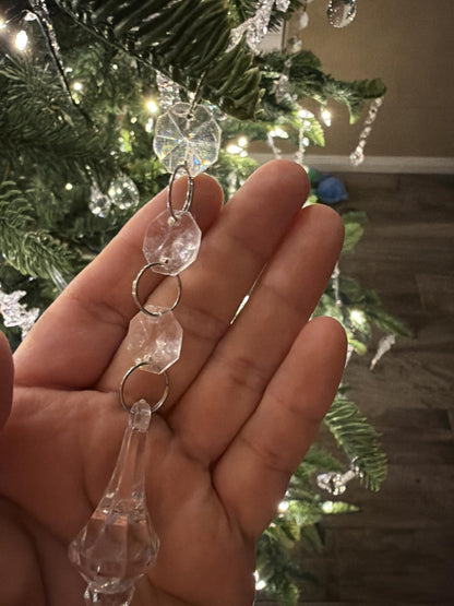 30PCS Maple Leaf Christmas Tree Decorations Ornaments