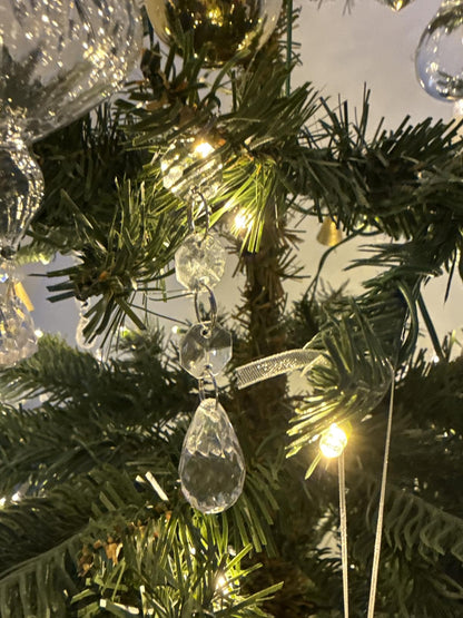 30PCS Maple Leaf Christmas Tree Decorations Ornaments