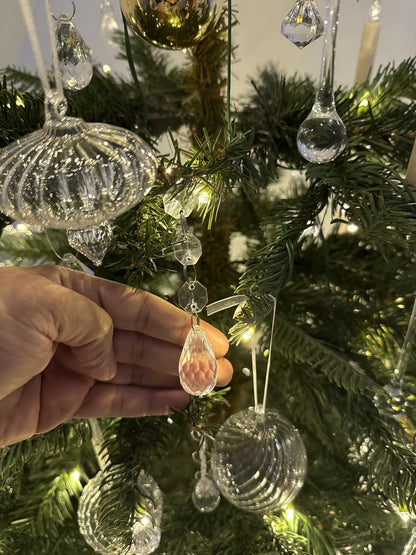 30PCS Maple Leaf Christmas Tree Decorations Ornaments