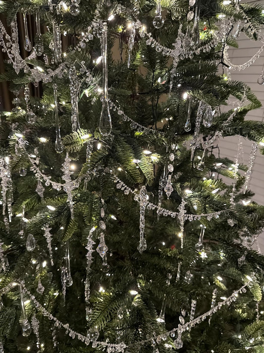 30PCS Maple Leaf Christmas Tree Decorations Ornaments